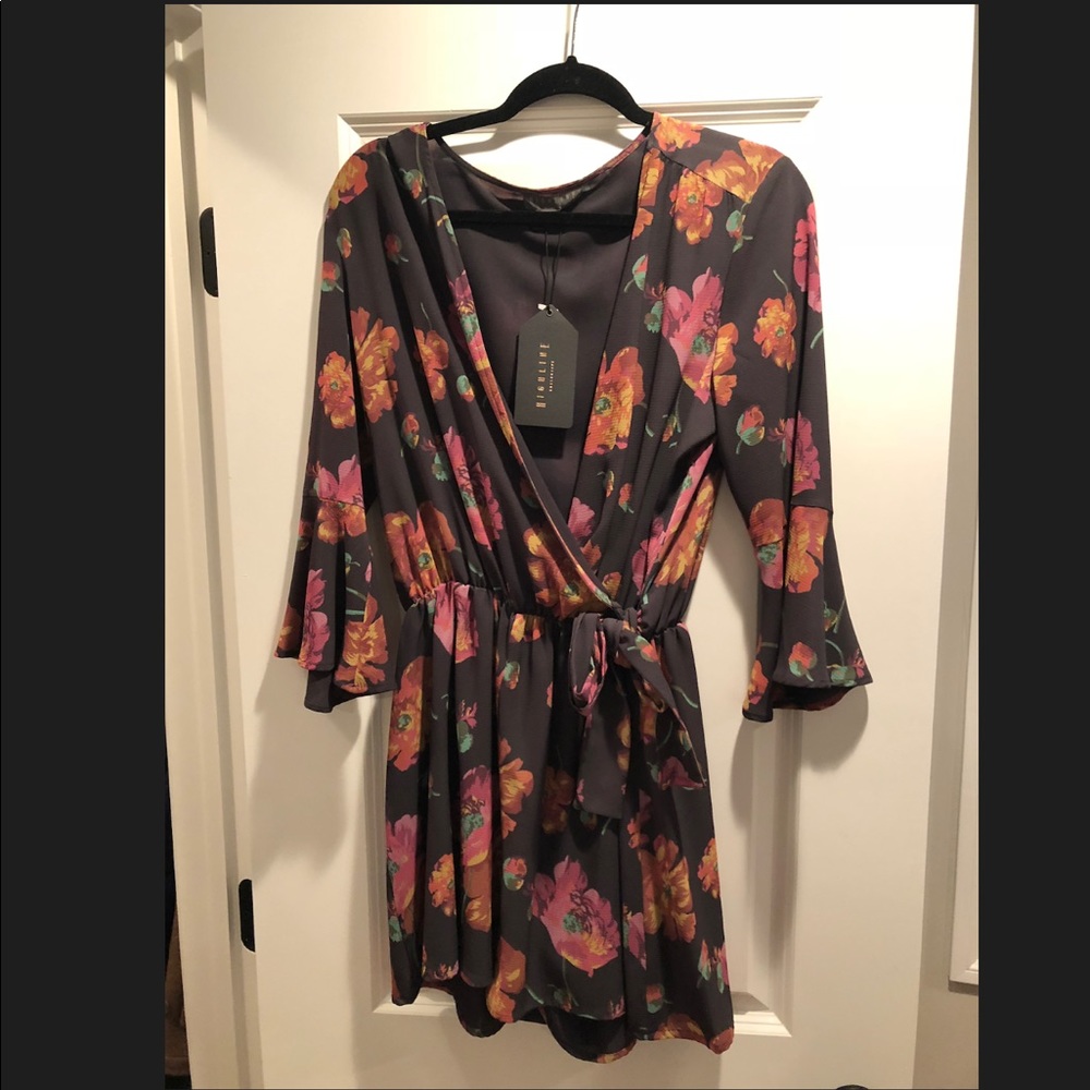 Floral Short Romper